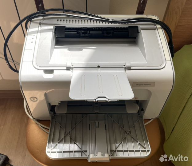 Принтер лазерный HP Laserjet P1102, чёрно-белый