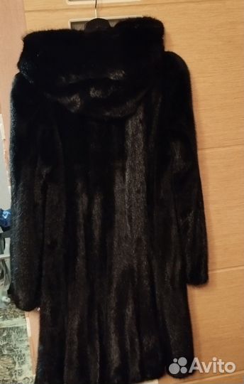 Шуба норковая 42 44 мало бу