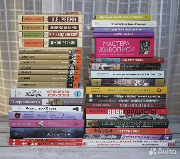 Книги по искусству, рисованию и о художниках