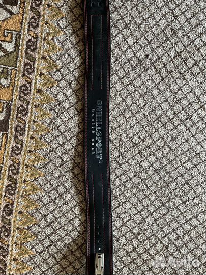 Пояс для пауэрлифтинга с карабином ohillsport