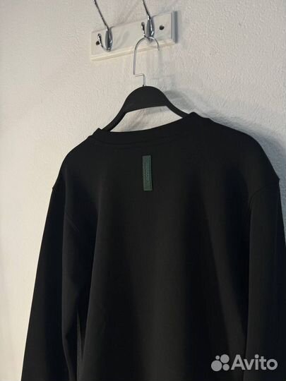 Свитшот Lacoste черный мужской люкс