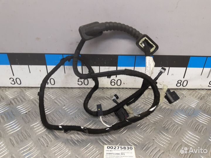 Б/У Проводка двери багажника правая VW Scirocco