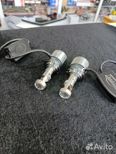 Светодиодные лампы LED h7 с линзой H4 H11 HB3 HB4