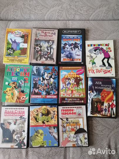 DVD диски Мультфильмы