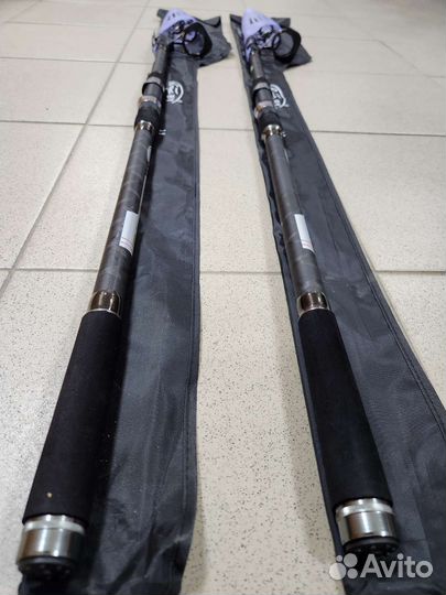 Два карповых удилища Boya Tele Carp 3.3м 100-300