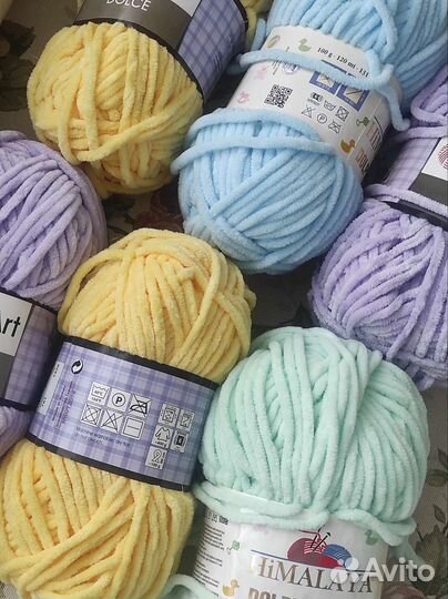 Плюшевая пряжа