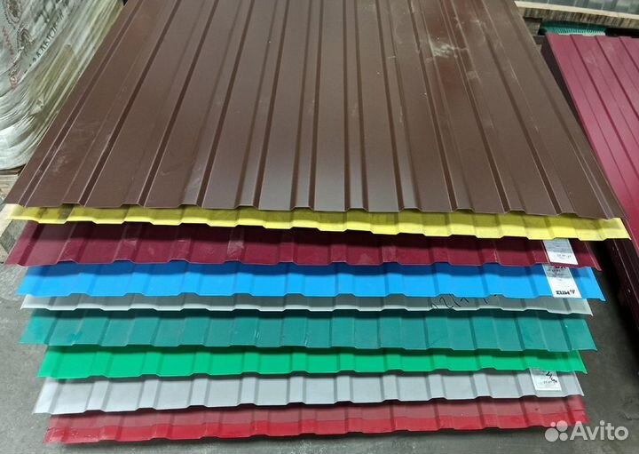 Профнастил некондиция цинк и цветной 2метра