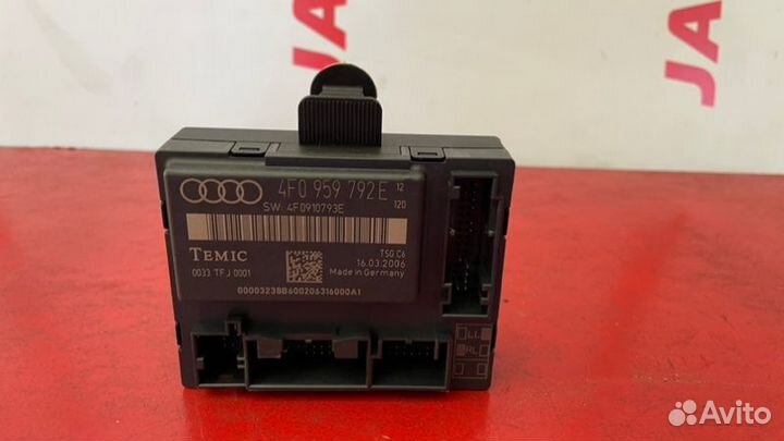 Блок управления двери задний левый Audi A6 C6 BDW