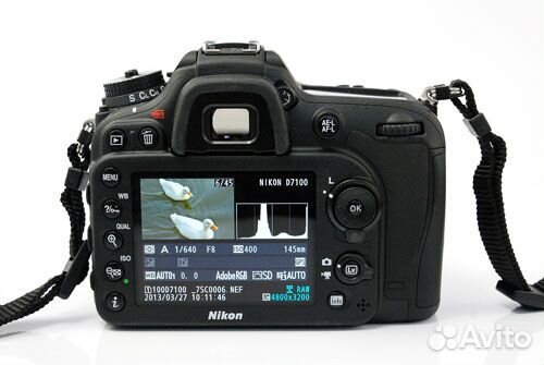 Зеркальный фотоаппарат nikon d7100 без объектива