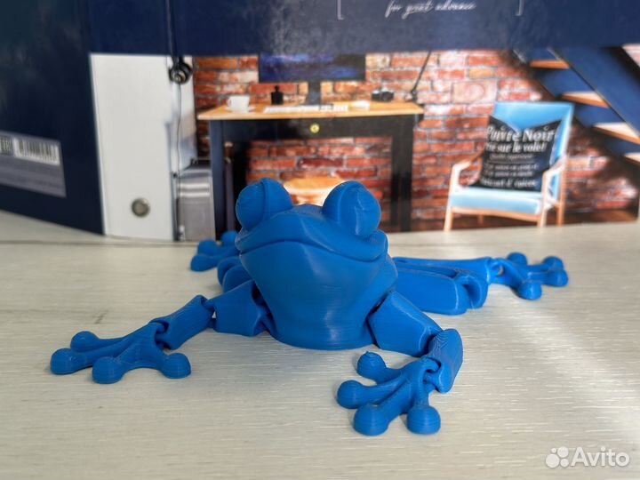 Игрушка-лягушка на 3D принтере