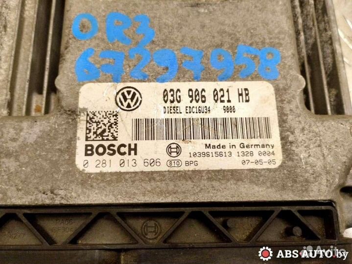 Блок управления двигателем Volkswagen Golf 5 2007