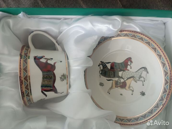 Чайная пара lefard лошадь