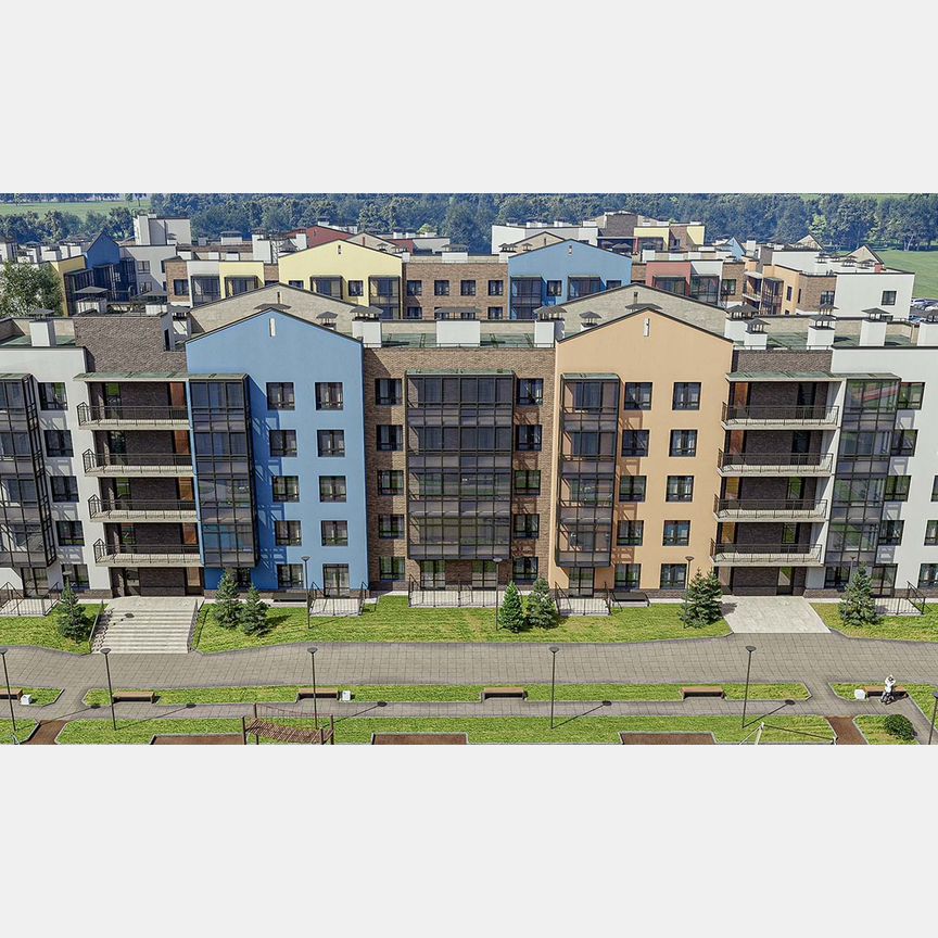 1-к. квартира, 38,4 м², 1/5 эт.