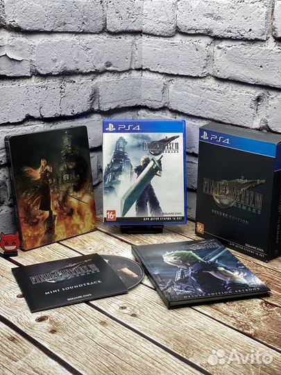 Final fantasy 7 remake deluxe edition ps4