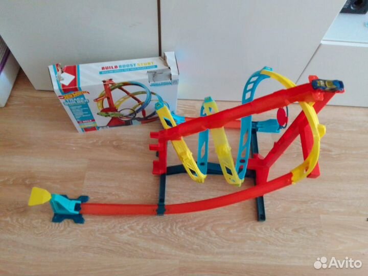 Hot wheels гоночный трек, track building