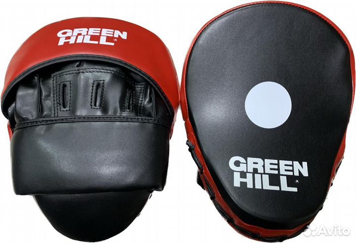 Лапы боксерские Green Hill искуственная кожа