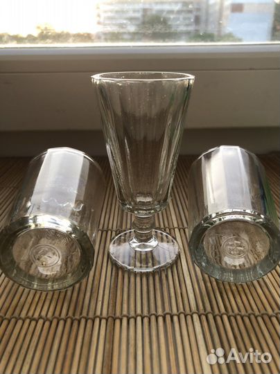 Рюмка лафитник и стопки СССР