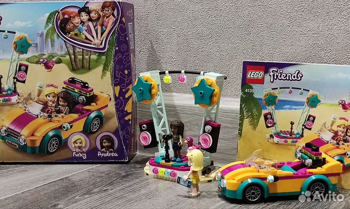 Lego Friends 41390 Машина со сценой Андреа