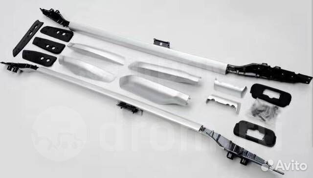 Рейлинги Toyota Land cruiser Prado 150 черные, сер