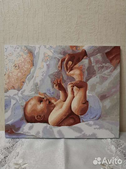 Картина акрилом на холсте