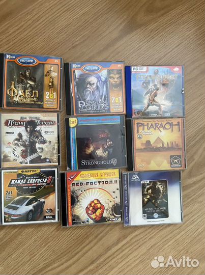 Компьютерные dvd диски с играми