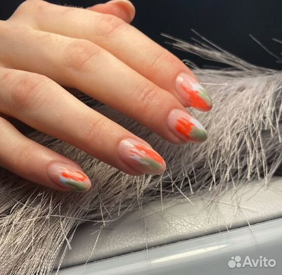 Маникюр гель лак