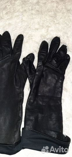 Перчатки натуральная кожа женские