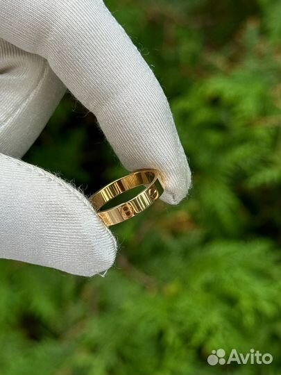 Кольцо Cartier love ring Yellow Gold B40850