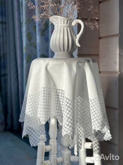 Старинная скатерть, накидки