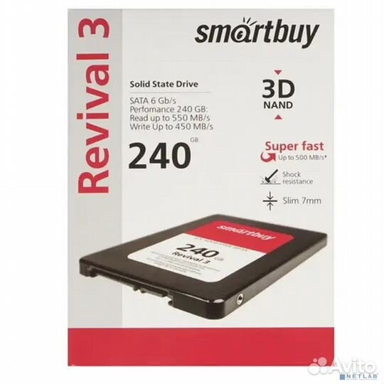 Smartbuy SSD 240Gb Revival 3 SB240GB-rvvl3-25SAT3