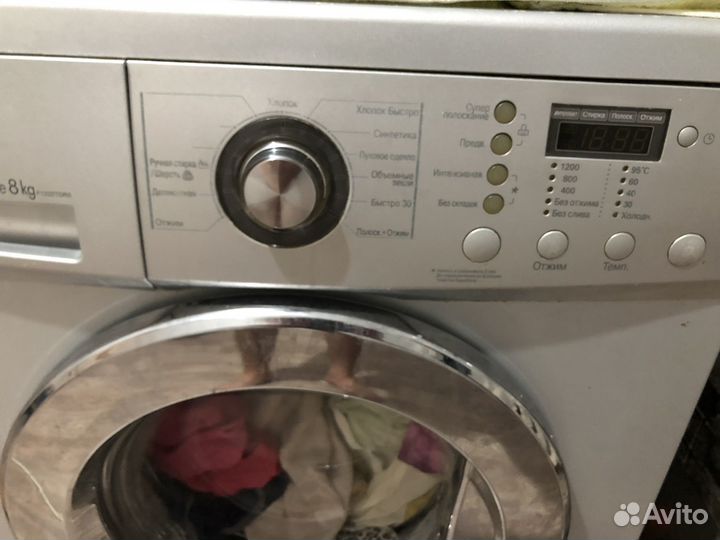 Стиральная машина lg 8 кг