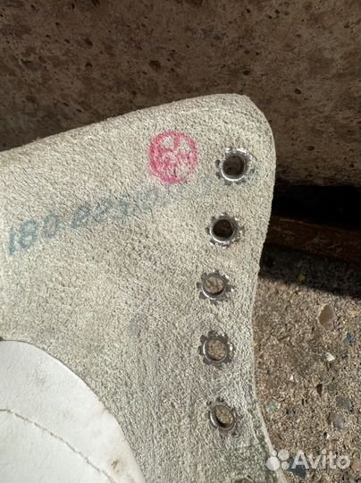 Коньки детские фигурные Натуральная кожа