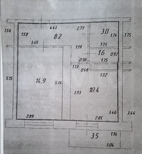 1-к. квартира, 41,6 м², 6/11 эт.