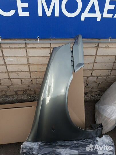 Крыло Лада Калина переднее (пластик) все цвета ест