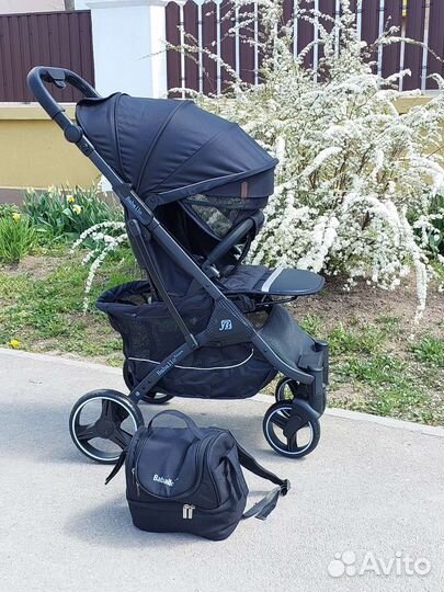 Коляска Baballo 2023 чёрный (На Стиле)