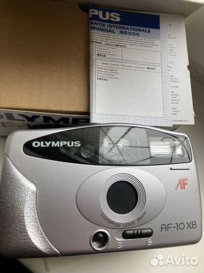 Пленочный фотоаппарат olympus новый