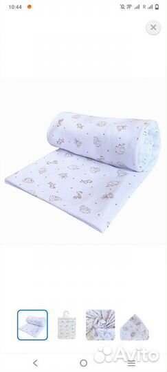 Пеленка трикотажная Babyton