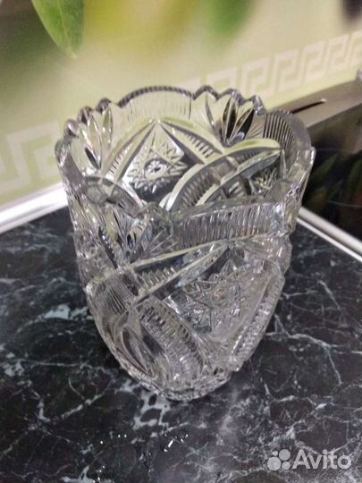 Ваза хрустальная СССР