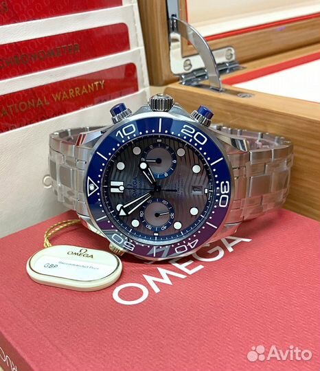 Часы Omega Seamaster Diver Chronograph 44mm (NEW)