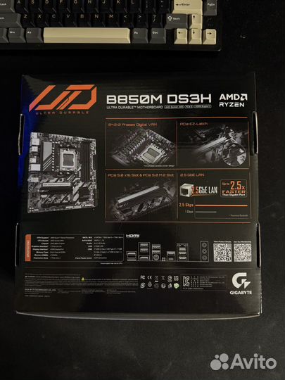 Материнская плата gigabyte b850m ds3h