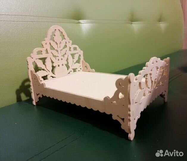 Кровать для кукол 23см