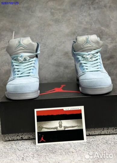 Кроссовки Air Jordan 5 Retro Blue Bird