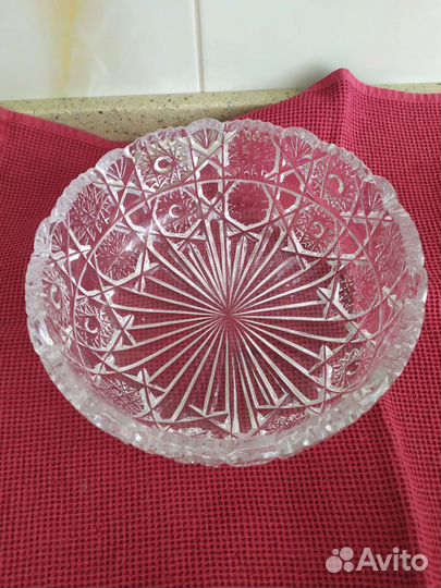 Хрустальная посуда СССР