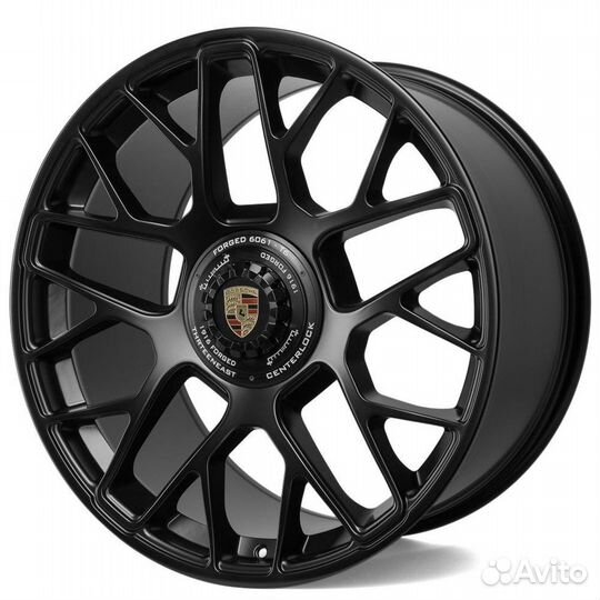 Кованые разноширокие диски R22 5x130 для Porsche