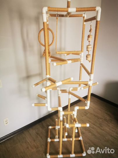 Присада стойка для попугая