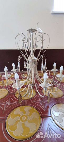 Люстра кованная