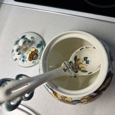 Набор компотница(крюшонница) со стаканами