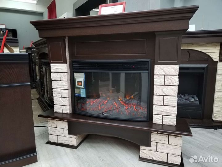 Камин электрический с порталом