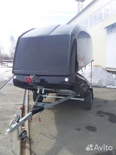 Прицеп Сталкер Touring MAX (3500х1640х1550) черный