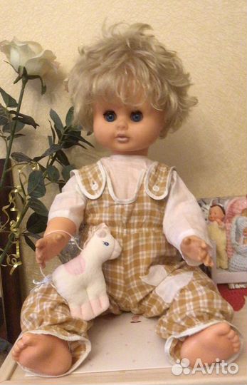 Пупс девочка, целлулоид и куколки